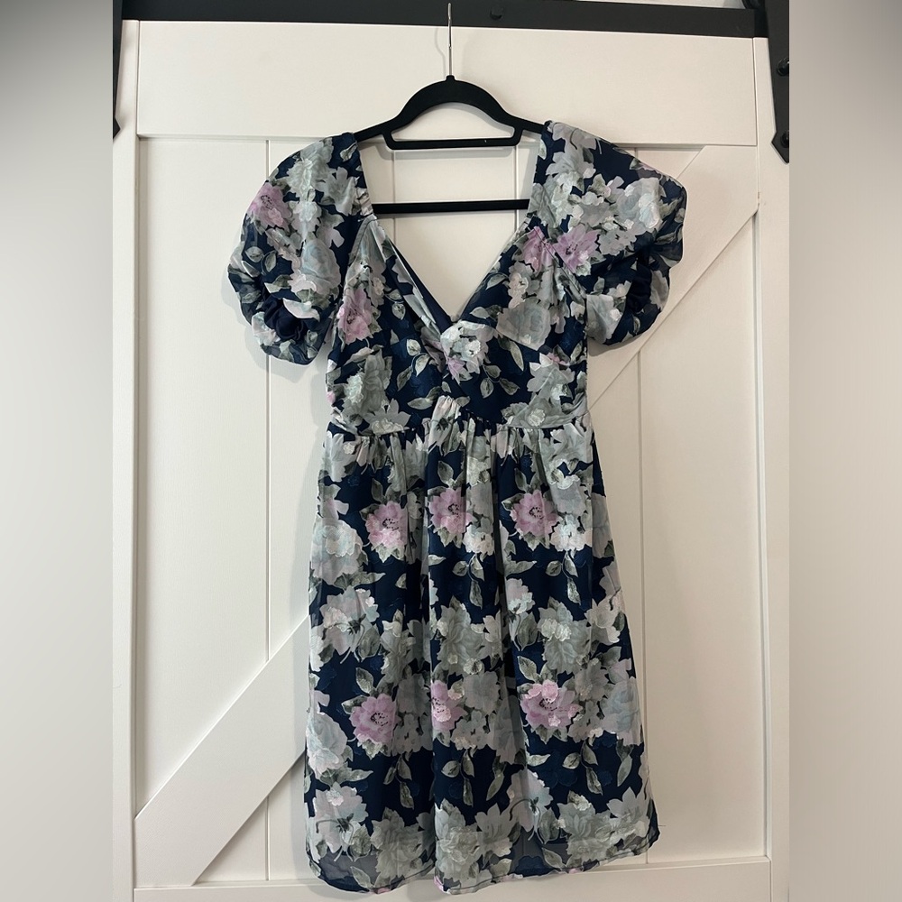 Lulus floral mini dress size small!